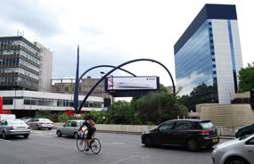 Old Street: area has been dubbed 'Silicon Roundabout'