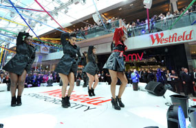 Westfield Stratford: one of three shopping centres opened in 2011