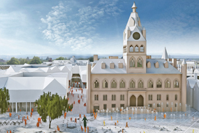 Masterplan for Chester's Northgate area includes provision for refurbished town hall