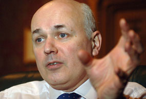 Work and pensions secretary Iain Duncan Smith