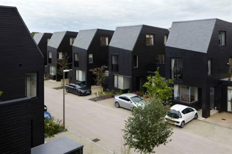 Alison Brooks' Harlow scheme higher density allows for added value extras (PIC Alison Brooks Architects)