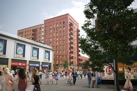 Regeneration is bringing new homes, retail and leisure to Farnborough (PIC Lyons+Sleeman+Hoare Architects)