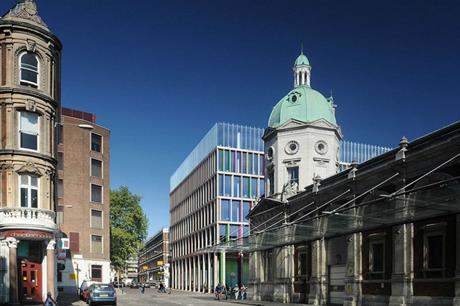 The Farringdon East over-site development will sit alongside Smithfield conservation area (PIC PLP)