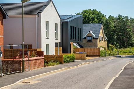 Homes at Graven Hill in Bicester, the UK's first large-scale self build development (PIC Jim Tanfield at Inscope Imaging)