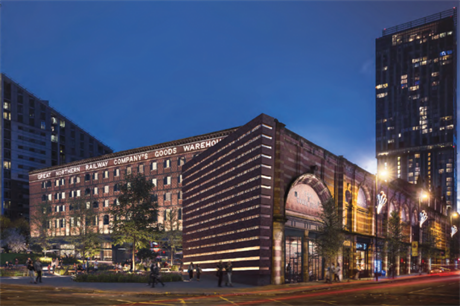 Regeneration of the Great Northern Warehouse and square are the first phase of a more extensive plan