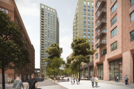 The Guiness Partnership's combined scheme in Bromley-by-Bow will form part of a broader area regeneration