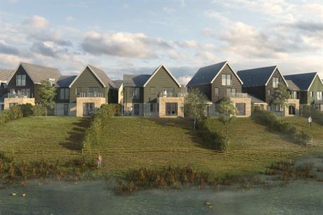 Housetypes at The Hamptons Lakeside are designed to respond to the natural setting (PIC JTP)