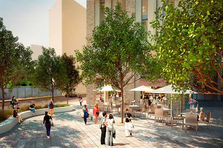 Brunel Street Works combines homes with public space in a distinctive new quarter (PIC JTP)