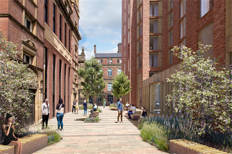 McLaren Property's Leeds development combines listed building refurbishment with new build (PIC McLaren Property/Cartwright Pickard)