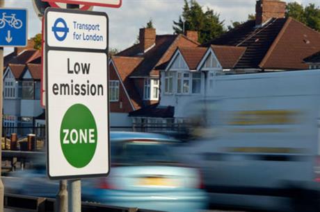 Sadiq Khan is consulting on plans to tackle air pollution in the capital (PIC Transport for London)