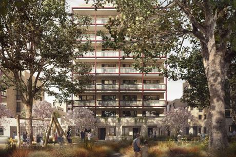 The latest phase is planned around a green infrastructure of tree lined streets, park and green spaces (PIC Mae Architects)