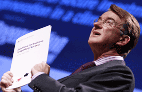 Mandelson: in from the cold