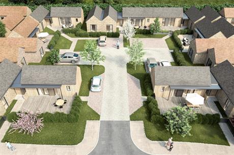 McCarthy Stone's Wimborne development will provide a mix of home types and tenures