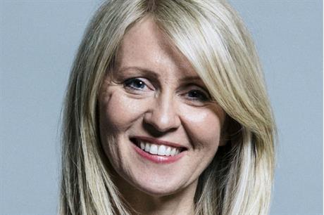 Housing minister Esther McVey said new technology would "unlock land and unleash the potential of housebuilders" (PIC MHCLG