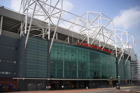 Manchester Utd's ground Old Trafford