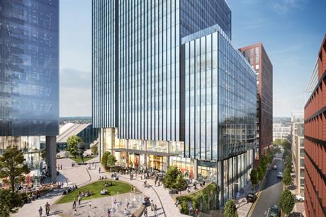The Station Hill scheme provides a mix of uses and an improved landscaped entrance to Reading (PIC CallisonRTKL)