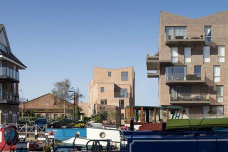 The Brentford Lock development is integrated into its surroundings and helps regenerate the nearby high street (PIC Mikhail Riches Architects)