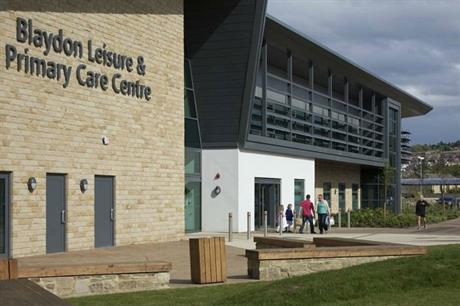 Gateshead's Blaydon centre offers healthcare and opportunities for physical activity (PIC P+HS Architects)