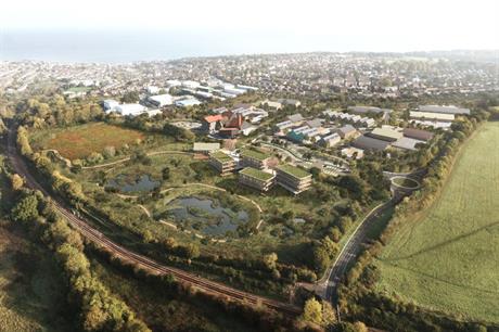 Ryde's proposed business park aims to promote regeneration and growth while recognising and enhancing its rural setting (PIC RCKa)