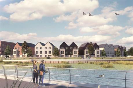 Housing associations behind Evera include Hyde Group, which is working on Rochester Riverside in Kent