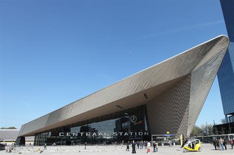 Rotterdam Central Station (Picture by Rick Ligthelm)