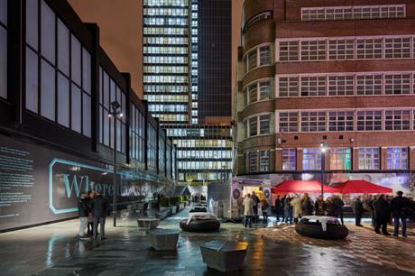 Events are bringing life to the new Sadler's Yard (PIC Adrian Lambert)