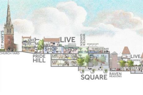 Shrewsbury's Big Town Plan is intended to help future-proof the historic town centre (PIC Shrewsbury Big Town Plan partnership)