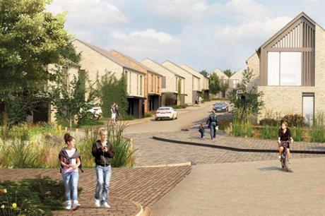 JTP's masterplan for the Harrogate site has homes in a green setting (PIC JTP)