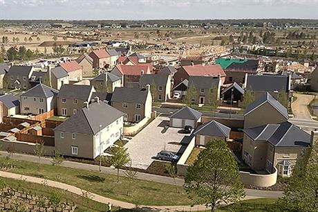 A local builder has given the first phase of the Alconbury Weald scheme a distinctive design (PIC Savills)