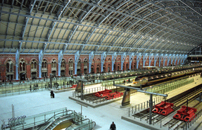 Gala opening: London St Pancras station