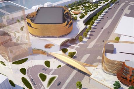 The planned indoor arena is expected to be a catalyst for broader regeneration