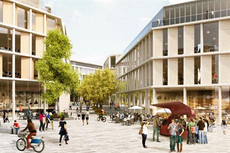 The campus masterplan for the former Western Infirmary site creates a mixed use quarter