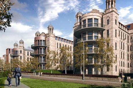 Redevelopment of Victoria Infirmary will see the Nightingale pavilions retained and transformed into homes (PIC Sanctuary Homes)