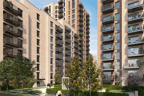 JTP's design has residential blocks around a series of south facing courtyards