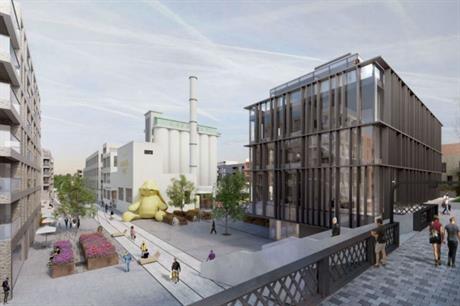 Welwyn's Wheat Quarter combines existing historic factory buildings and new designs (design by ColladoCollins)