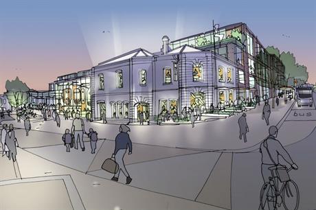 The area close to Winchester station is set for revival with offices, retail and leisure