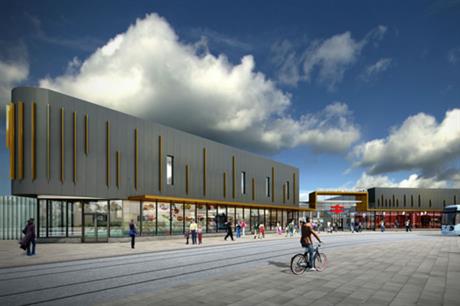 Wolverhampton's new station will include a new stop for the Midland Metro tram link