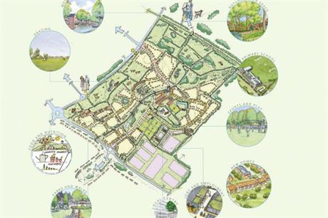 South east Bicester's Wretchwick Green is planned as a green neighbourhood