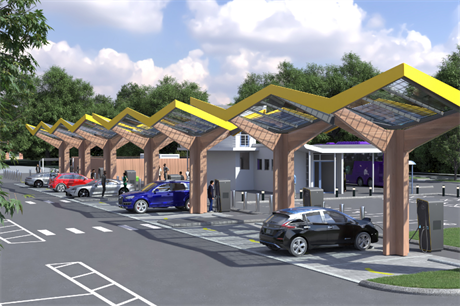 Oxford park and ride hub, Fastned