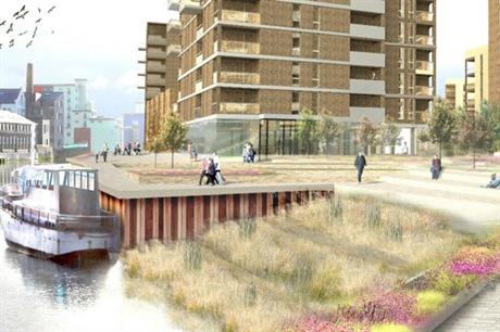 The Fresh Wharf proposal will see a former industrial site redeveloped with homes