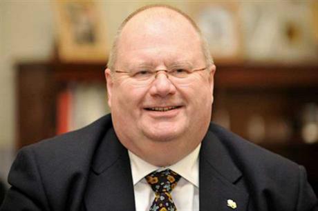 Communities secretary Eric Pickles