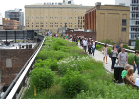Green infrastructure: New York's Highline park