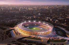 Olympic stadium: unveiled today