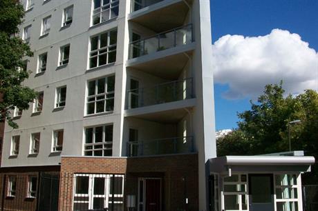 Imaginative solutions can include extending existing blocks, like this project in Wandsworth (PIC Wandsworth Council)