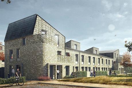 Landscaping and shared streets are integrated into the city centre scheme (PIC Riches Hawley Mikhail)