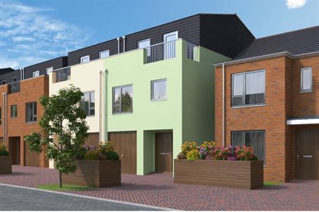 The first scheme delivered by Slough council's partnership with Morgan Sindall includes homes for sale to local buyers (PIC Morgan Sindall)