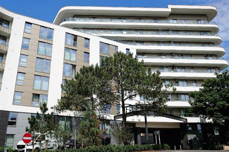 Berry Court's design picks up on some of the Art Deco features of nearby development (PIC Richard Eastham)