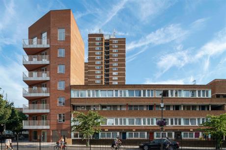 Development on a garage site at the Kipling Estate was managed by a local community organisation (PIC Killian O'Sullivan)