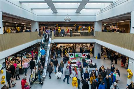 A modern environment has been created for the market (PIC Barnsley Metropolitan Borough Council)
