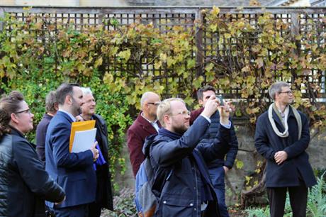 Site visits are an important part of design review, as with the Design Council's Oxford panel (pic Design Council)